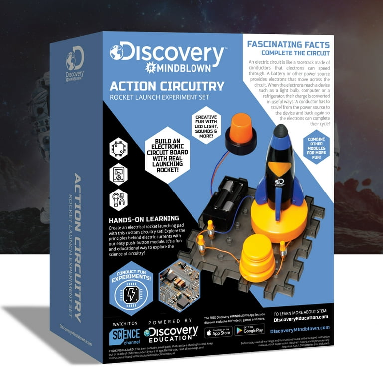ディスカバリーキット Discovery #Mindblown Action Circuitry Rocket Launch Experiment Kit