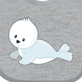 thumbnail image 4 of Inktastic Baby Seal Boys or Girls Baby Bib, 4 of 4