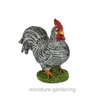 Miniature Rooster for Miniature Garden, Fairy Garden