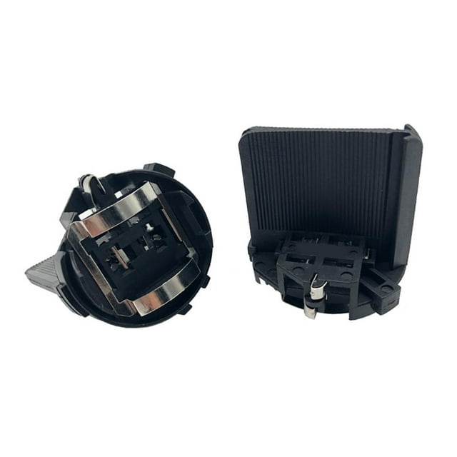 2x soporte de lámpara Base de luz de haz bajo, 5K0941109 fácil de instalar, soporte de retención, adaptadores de de bombilla de faro para MK6 DYNWAVEMX Base de luz de cruce