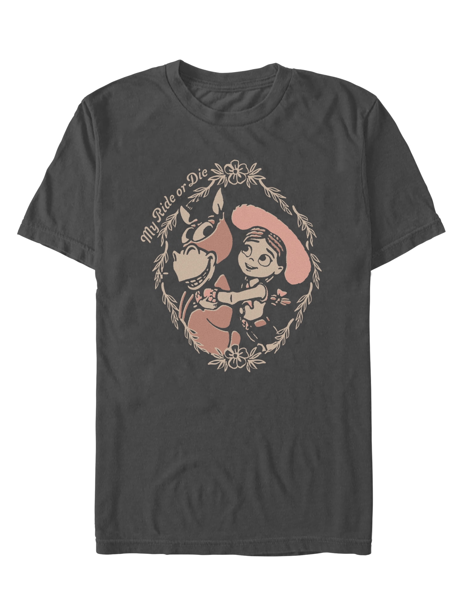 Toy Story, Men's & Big Men's Graphic Tee, Jessie and Horse, Sizes S-3XL