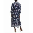 thumbnail image 2 of Vince Camuto womens  Maxi Shirtdress, m, Blue, 2 of 3