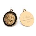thumbnail image 1 of Placa Perro Gato Personalizada Identificación Razas Inoxida Color Golden Retriever, 1 of 3