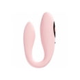thumbnail image 2 of Loveline Charme Dual Motor Silicone Rechargeable G-Spot Cilitrol Vibrator with Remote Control, Pink, 2 of 4