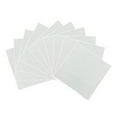 thumbnail image 1 of Paquete de 10 para hombre, de bolsillo clásico, blanco para mujeres, hombres, regalos para la familia Los 30x30cm Yuyangstore Pañuelos de algodon, 1 of 8