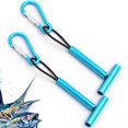thumbnail image 4 of 2Pcs Fly Fishing Tippet Spool Holder T-Shape Aluminum Alloy Fishing Reel Rack, 4 of 5