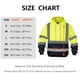 thumbnail image 5 of Sudadera con capucha reflectante de seguridad ANSI clase 3, 5 of 7