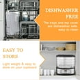 thumbnail image 4 of CUSIMAX Food Dehydrator - Digital Timer, Temp Control, 5 BPA-Free Trays, Overheat Protection for Jerky, Fruits & More, 4 of 6
