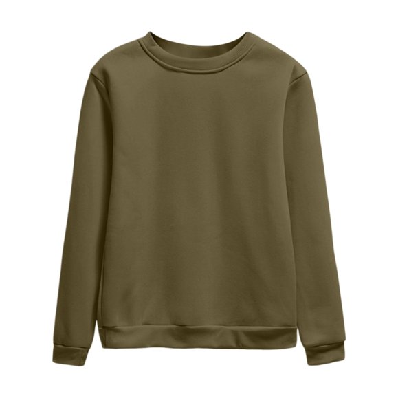 Fgnfyis Womens Sweatshirts Long Sleeve Pullover Hoodies Shirt 2026 Fall Tops Loose Casual Sweaters Crewneck Sweatshirts Women