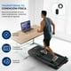 thumbnail image 3 of Caminadora Plegable Premium 2 en 1 SereneLife con Control Remoto, Velocidad Maxima de 14 km/h, Compacta para Guardar Bajo la Cama, 2.5 HP, App Compatible, Fácil de Montar y Almacenar, Capacidad 120 kg, 3 of 7