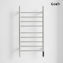 COZY  Heated Towel Warmer Rack for Bathroom with Timer & Adjustable Temperature EB03-BR-193504