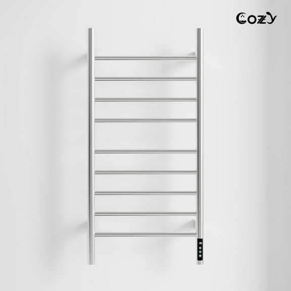COZY  Heated Towel Warmer Rack for Bathroom with Timer & Adjustable Temperature EB03-BR-193504