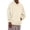 Beige, variant on Unisex Long Sleeve Drop Shoulder Hoodie without Drawstring, Casual Pullover Tracksuit Top for Running, Lounge Wear,Beige,L