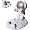 thumbnail image 1 of Soporte para teléfono celular único y lindo Soporte para automóvil Diseño de astronauta de dibujos animados en 3D Soporte para tableta para teléfono móvil para escritorio Compatible con todos los, 1 of 6