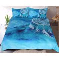 thumbnail image 1 of Mandala Quilt Cover Set - Blue Dreamcatcher, 1 of 1