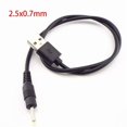 thumbnail image 4 of X5 Usb To Dc Power 2.5X0.7Mm Barrel 5V 3.3Mm Diameter Charging Cable Cord, 4 of 6