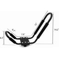 thumbnail image 4 of 2 Pairs Kayak Carrier Racks, Universal Cars Kayak Canoe Roof Rack for SUV, Jeeps, 4 of 9