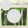 thumbnail image 3 of Ambesonne Animal Place Mats Set of 4, Jungle Trees Funny Frog Art, Standard Size, Green, 3 of 6