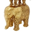 thumbnail image 5 of 10" x 15" Gold Polyresin Safari Animals Sculpture, by DecMode, 5 of 12