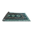 thumbnail image 2 of Ahgly Company Indoor Rectangle Persian Light Blue Traditional Area Rugs, 4' x 6', 2 of 4
