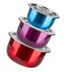 thumbnail image 2 of Food Container 3Pcs Stainless Steel Multifunctional for Kitchen, 2 of 3