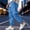 Blue, variant on Men Jogger Pants Sevevn Lightweight Breathable Fabric Elastic Drawstring Waist Cuffed Ankle Slant Pockets Solid Trousers For Summer Beach Walking Daily Casual