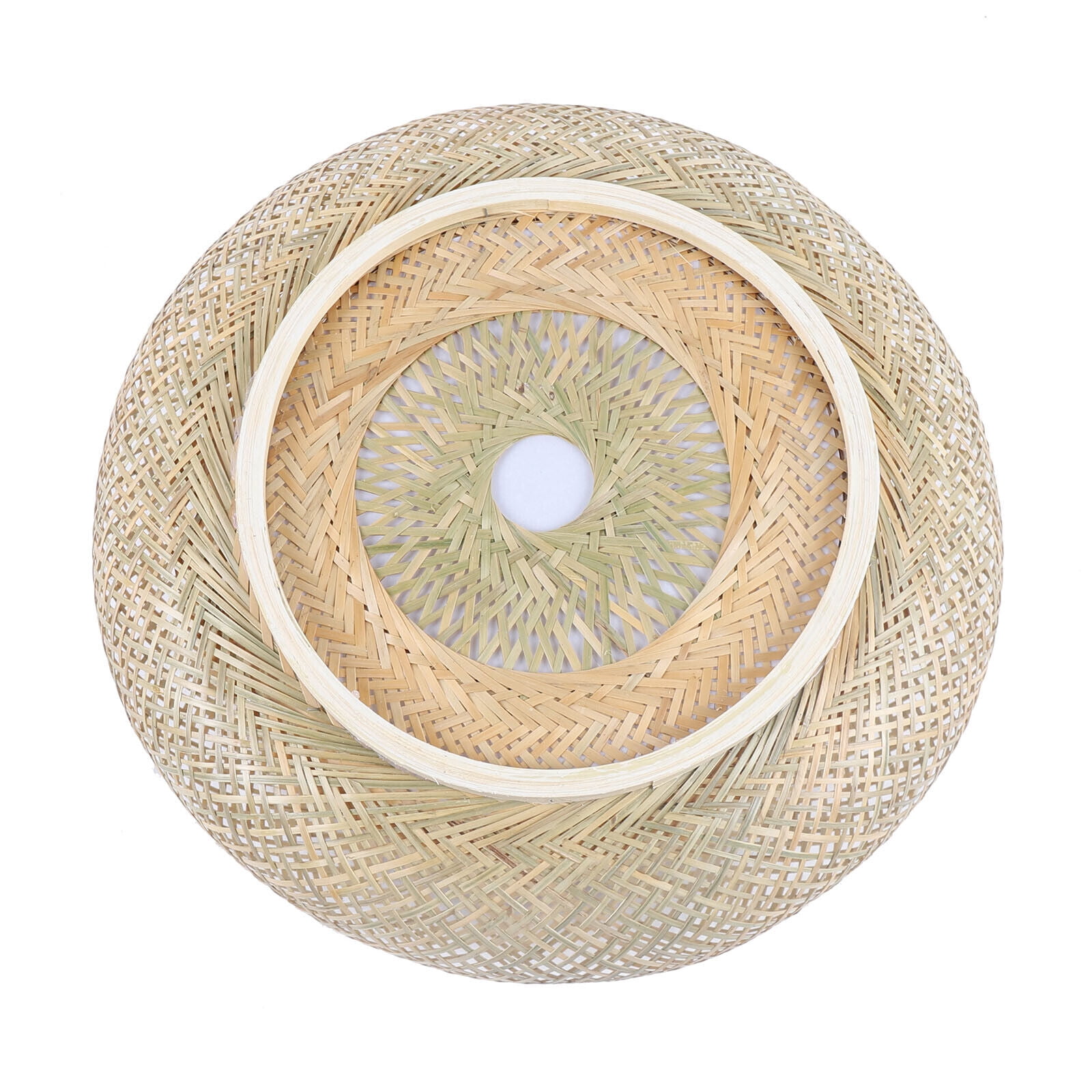 Bamboo Ceiling Light Rustic Bamboo 110V 19.68*6.29in Bamboo Ceiling Light for Both Lighting and Decoration