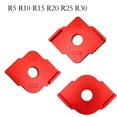 thumbnail image 2 of Radius Jig Router Templates Corner Aluminium Alloy Router Bit R5 R10 R15 R20 R30 3Pcs, 2 of 8