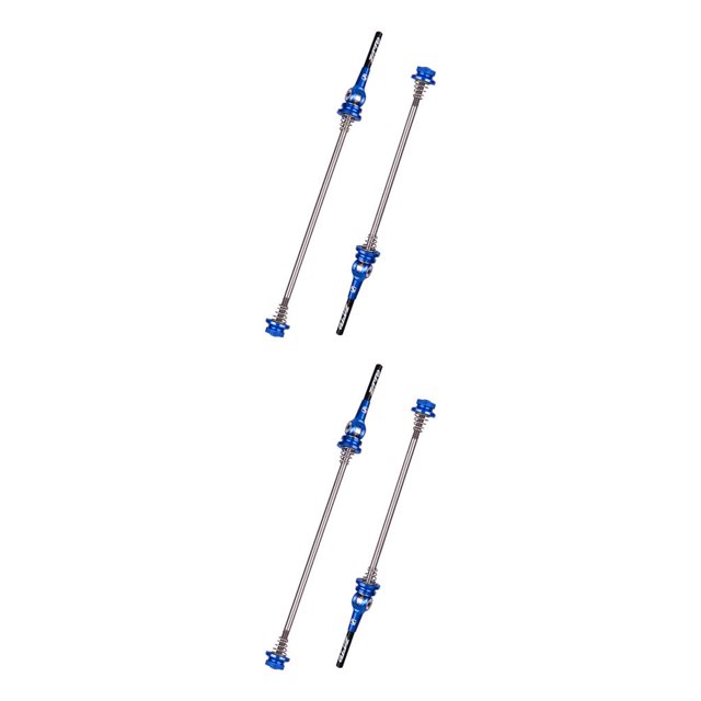 Soidarity 1 par de pinchos de bicicleta ZTTO, pinchos de bicicleta de montaña anodizados de liberación rápida portátiles profesionales, Type1 NO1