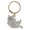 A, variant on FTsdfkl Cat Hair Memorial Keychain, Clear Acrylic Cat-Shaped Locket, Cute Pet Keepsake Pendant for Cat Lovers, Pet Hair Holder Key Ring
