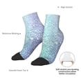 thumbnail image 6 of Rocae Beautiful Glitter for Premium Adult Socks,Comfortable, Breathable, and Durable Socks, Perfect for Everyday Wear, 6 of 7
