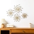 thumbnail image 5 of Colorful Metal Wall Sculptures, 4-Piece Starburst Sunburst Set for Home Decor, 5 of 7