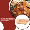 thumbnail image 3 of Kraft Paper Bag Packaging Carton Snack Box Lightweight Lightweight Oil-proof Single-use Single-use Container Hamburger Donut Bread Bag Food Packing 14.7x9x5cm, 3 of 7