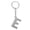 E, variant on YYKihy Creative English Alphabet Keychain Decorative Pendant Alloy Diamond Keychain