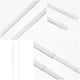 thumbnail image 5 of 1 juego de barra extensible para cortina de ducha, barra de tensión ajustable, antideslizante, resistente, telescópica, accesorios para baño, ventanas, armarios, 30-50 cm, 5 of 7