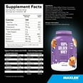 thumbnail image 6 of Maxler 100% Golden Whey Protein Powder - Blueberry Muffin 5 lb, 6 of 7