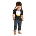thumbnail image 4 of cute Baby Penguin Fake Tuxedo Toddler Boy Girl T Shirt Infant Toddler Brisco Brands 12M, 4 of 6