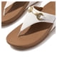 thumbnail image 5 of Sandalias FitFlop Lulu Chunky-Snaffle de piel con forma de cuña, color blanco, 5 of 5