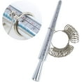 thumbnail image 4 of Ring Sizer Measuring Tool Ring Mandrel Measurement Tool Measure Ring Size Finger Sizing Set Metal Gauge US Size 1-13 Jewelry Sizers Kit of 27 Pieces, 4 of 5