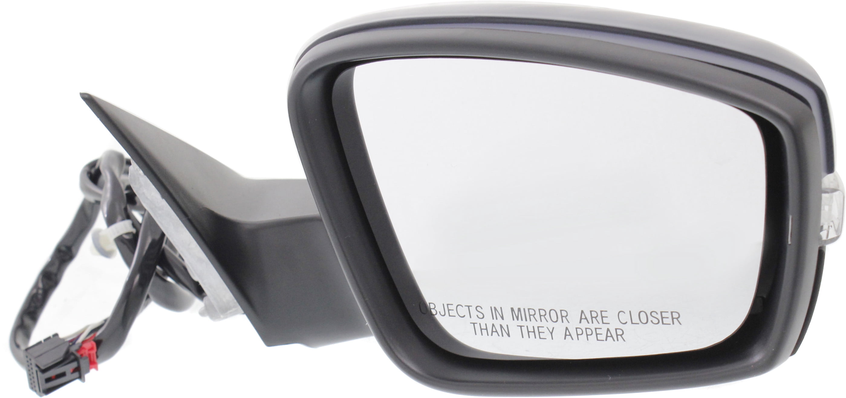Mirror Compatible With 2012-2015 Volkswagen Passat Right Passenger Side Heated In-housing Signal Light Paintable Kool-Vue