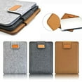 thumbnail image 2 of Huanledash Felt Sleeve Slim Tablet Case Cover Bag for MacBook Air Pro 11/13/15 Inch, 2 of 8