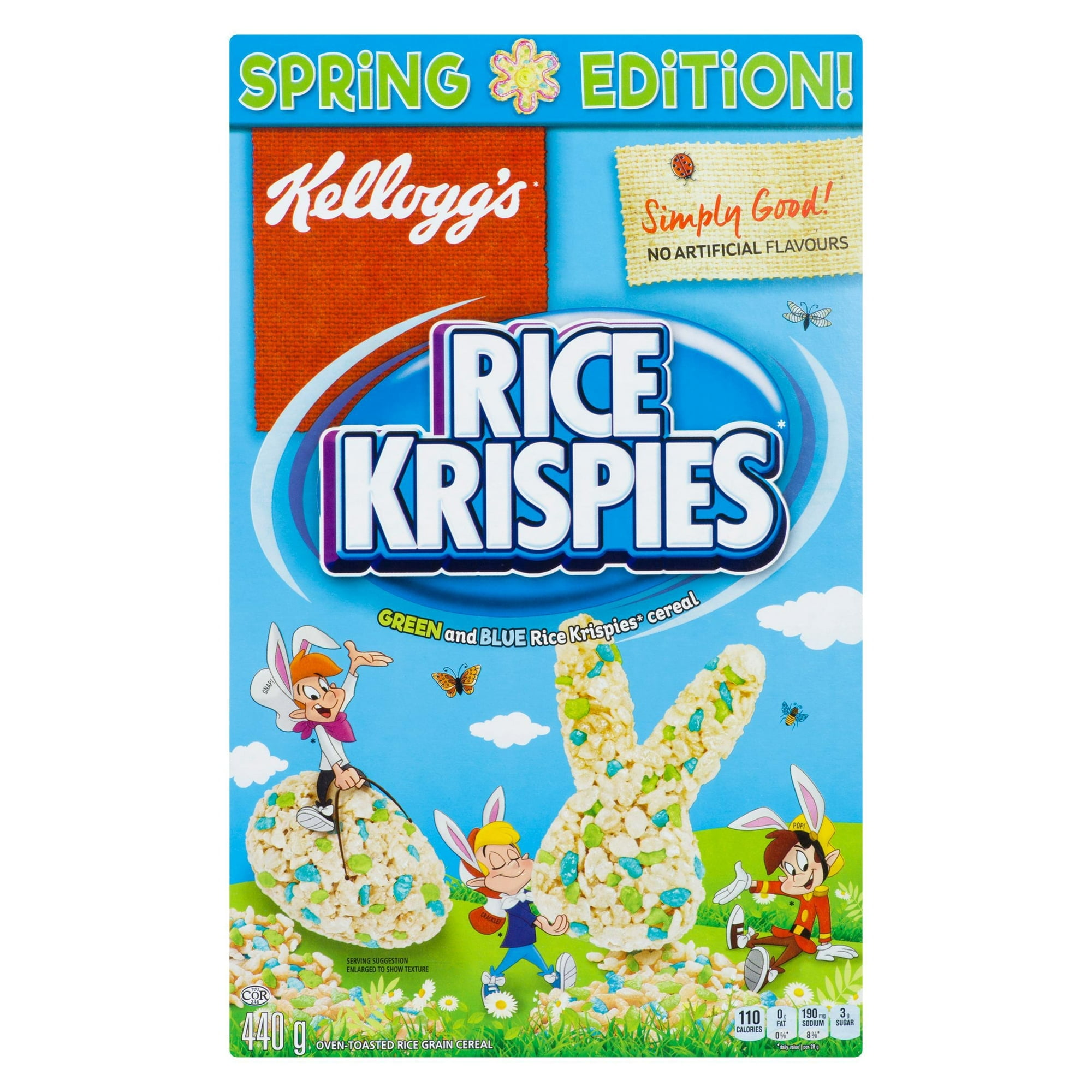 Kellogg's Rice Krispies Spring Edition Cereal 440g