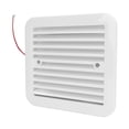 thumbnail image 2 of White Ventilation Fan, One Way Small Size 3000RPM/min RV Side Vents 12V  For Boat, 2 of 8
