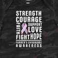 thumbnail image 4 of Inktastic Turners Syndrome Awareness Strength Courage Support Boys or Girls Baby Bodysuit, 4 of 5