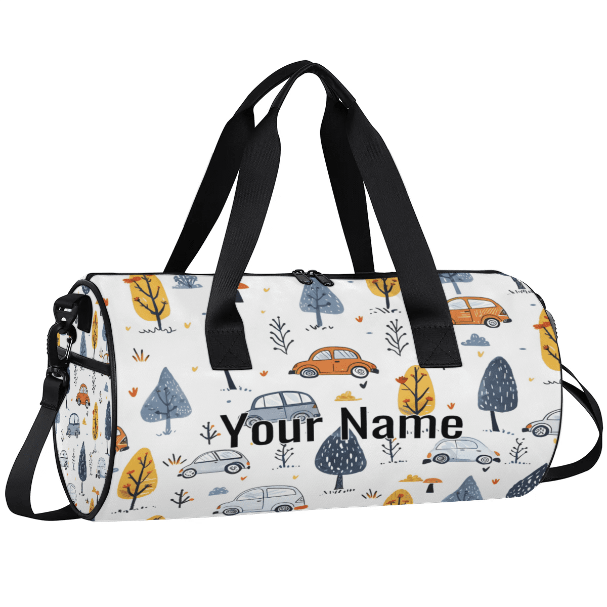 Qzjjjmy Sports Gym Bag for Kids FoldableCartoon Sport Duffel Bag Teen Boys Carry On Sports Travel Bag