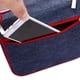 thumbnail image 4 of Bolsa de almuerzo para mujer portátil más grande de tela Oxford con correa de hombro para fiambrera con aislamiento grueso de papel de aluminio doble Yuarrent JJ16034-00, 4 of 7