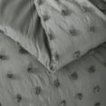 thumbnail image 6 of NC King Comforter Sets With 2 Pillow Shams, 3 Piece Soft Bedding Set, Dark Gray, 6 of 6