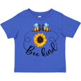 thumbnail image 3 of Inktastic Bee Kind Bees and Sunflower Boys or Girls Toddler T-Shirt, 3 of 5