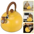 thumbnail image 4 of Tea Kettle: Stainless Steel Whistling Tea Kettle - 2.5L Folding Handle Teapot For Stovetop - Loud Whistle And Ergonomic Design For Home Dorm Camping, 4 of 4
