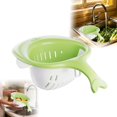 thumbnail image 3 of SIfdSeng My Items Corner Strainer for Kitchen Efficient Food Scraps Catcher and Drain Rack Organizer, 3 of 6